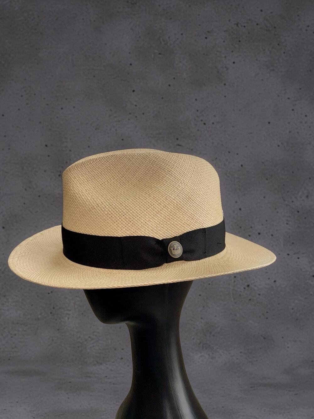 Goorin Bros Panama Hat XXL Genuine Toquilla Straw Made USA Hand Woven Ecuador